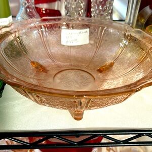 Cherry blossom, pink depression bowl